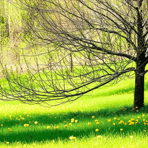 今年春天来得早。