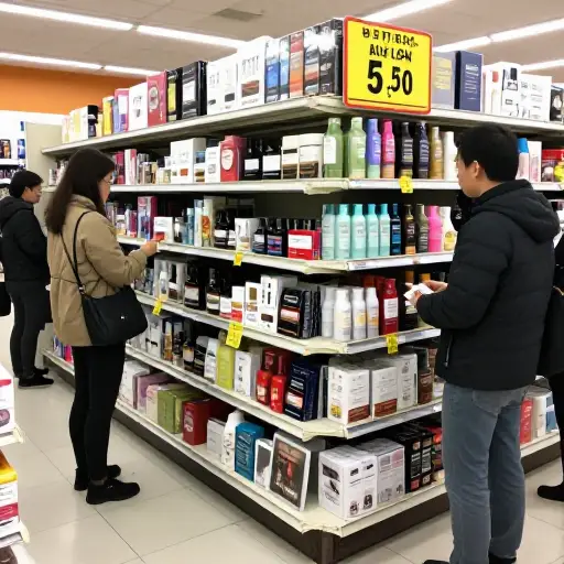 这家店有一个减价出售次品的专区。