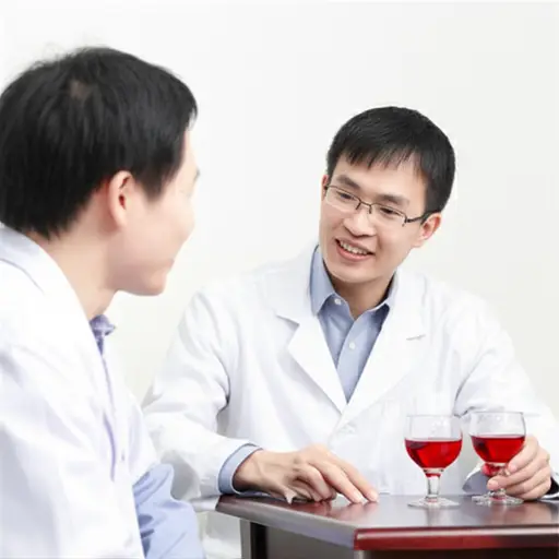 我的医生说每天两杯酒是我的上限。