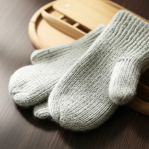 那些手套看起来又好又保暖。