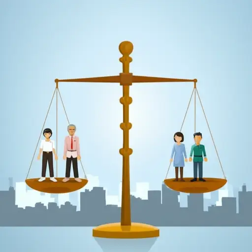 在一个公平的社会中，每个人都应被平等对待。