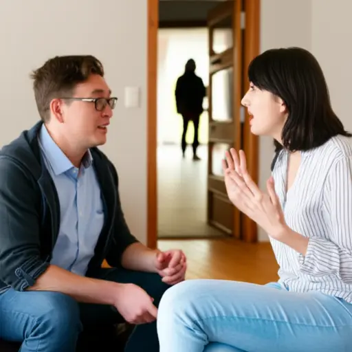 每当我走进去，我总是发现他们两个在不停地聊天。