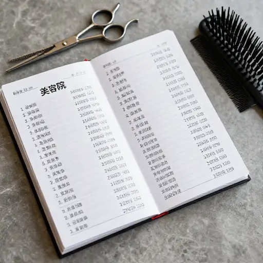 美发师在黄页中归在'美容院'类别下。