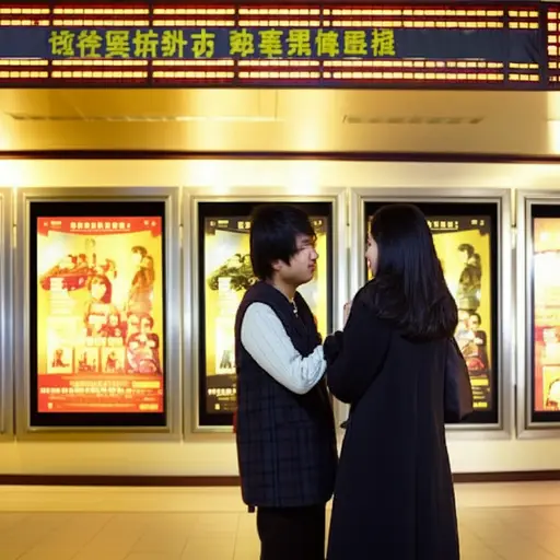 我们下周五去看电影吧。