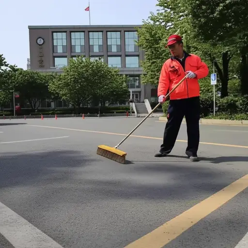 镇议会负责保持街道清洁。