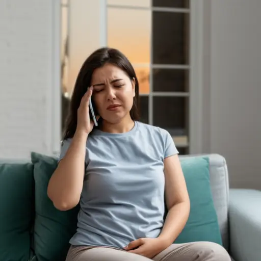我不会在电话里详细说明，但我最近有一些健康问题。