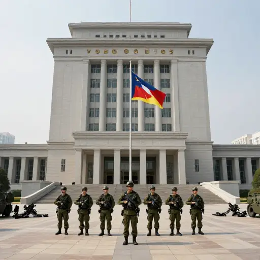 叛军占领了总统府。