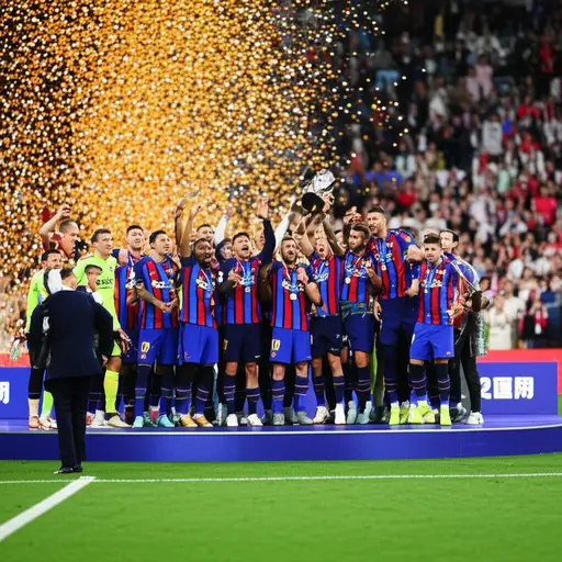 谁是这场足球比赛的冠军？