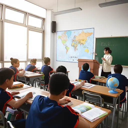 我们每周二都有地理课。