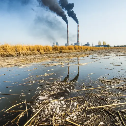 污染会对生态系统产生严重的生物学影响。
