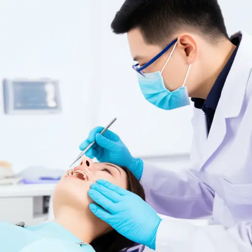 牙医帮我补了一颗牙。