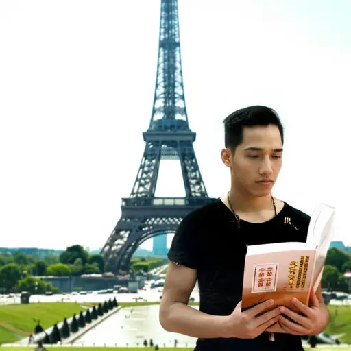 他去巴黎的目的是提高他的法语。