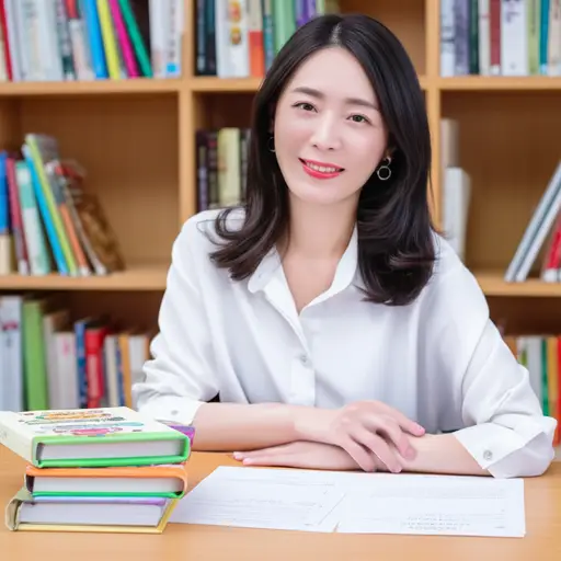 她是一位儿童小说作家。