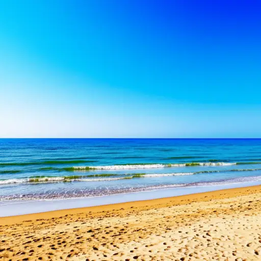 度假期间，我住在海边的一家酒店。