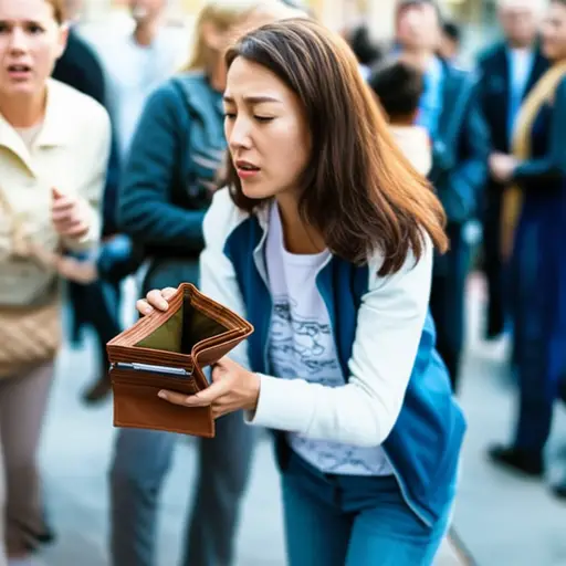 我们正在找那个丢了钱包的人。