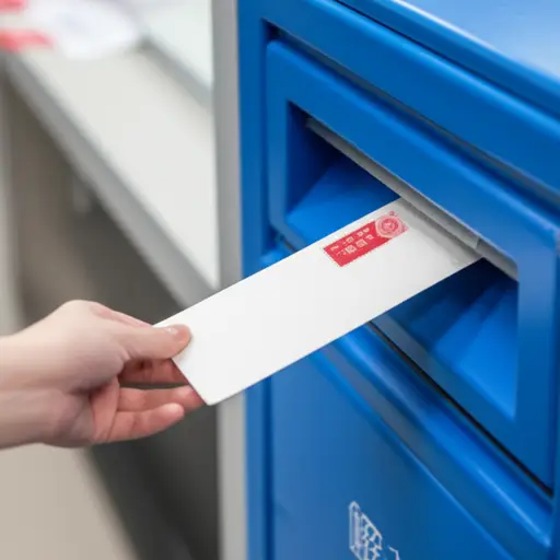 我总是用一等邮件寄送重要信件。