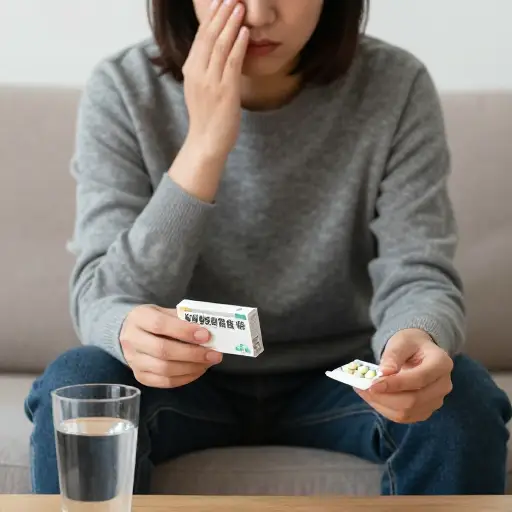 有些人对感冒药有不良反应。
