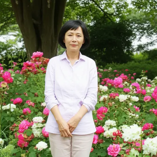 尽管经历了许多困苦，她并没有变得愤世嫉俗。