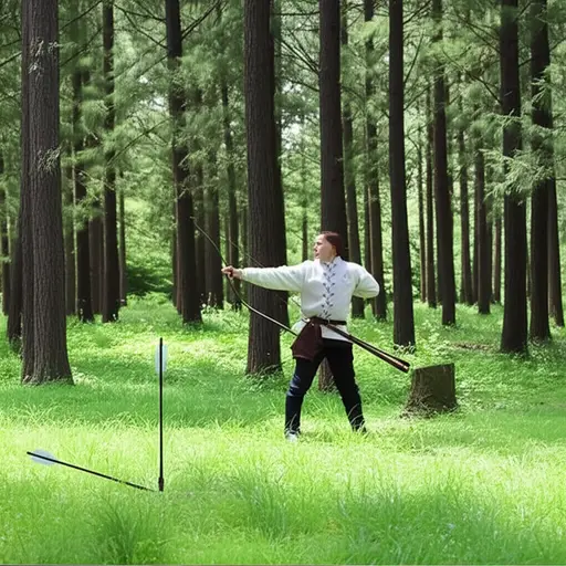 罗宾汉要求被埋葬在他的箭落地的地方。