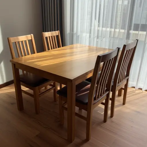 这张桌子是我最喜欢的家具。