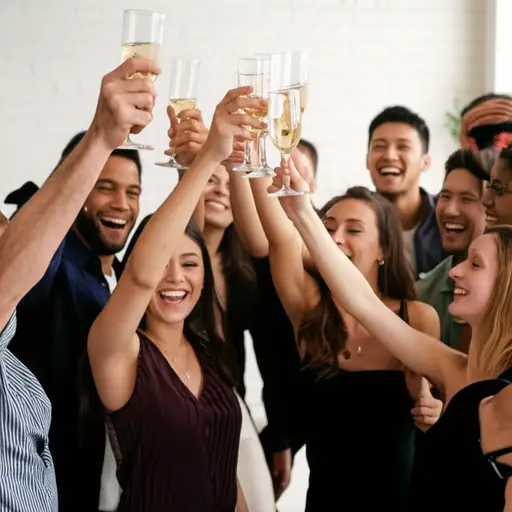 他们玩得很开心。