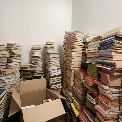 我们必须处理掉一些那些旧书。