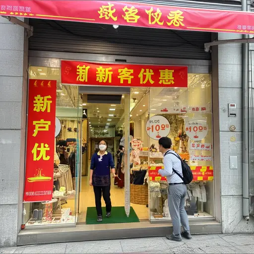 这家商店非常渴望吸引新客户。