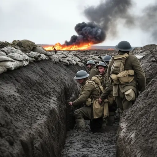 索姆河战役是第一次世界大战中的重大事件。