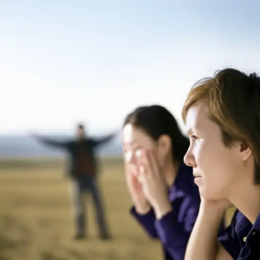 他们能听到远处有人在尖叫求救。