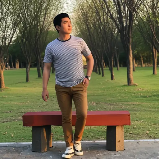 他可能还在那里。