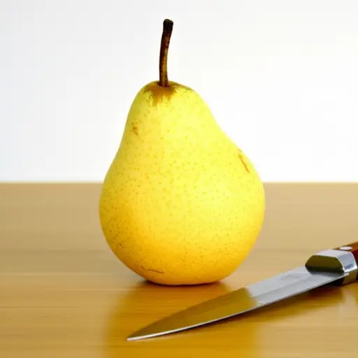 这个梨子又甜又多汁，是我最喜欢的水果之一。