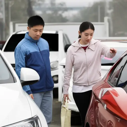 我们正在寻找一辆好的二手车。