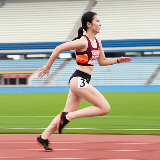 她从事职业赛跑已经超过十年了。