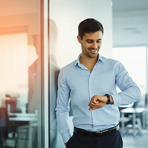 我喜欢周五，因为我下班早。