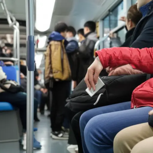 我的手机昨天在公交车上被偷了。