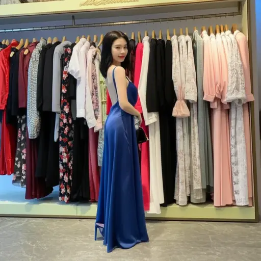 这个系列的服装是专为较矮的女性设计的。