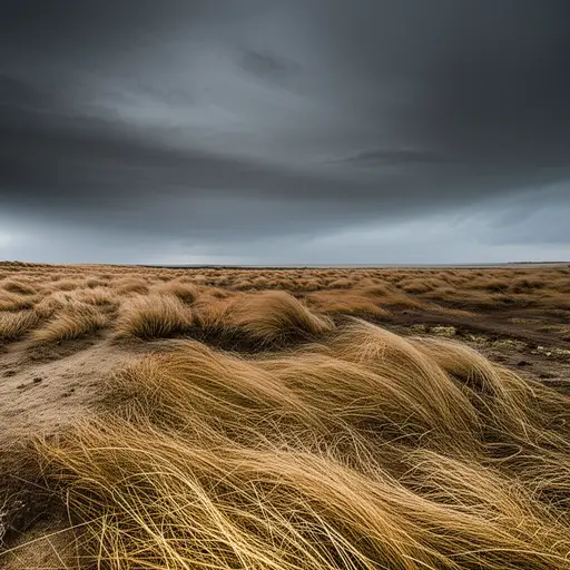 一股刺骨的寒风席卷了荒野。