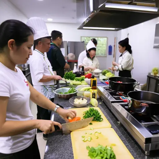 他们自己做了餐饮服务。