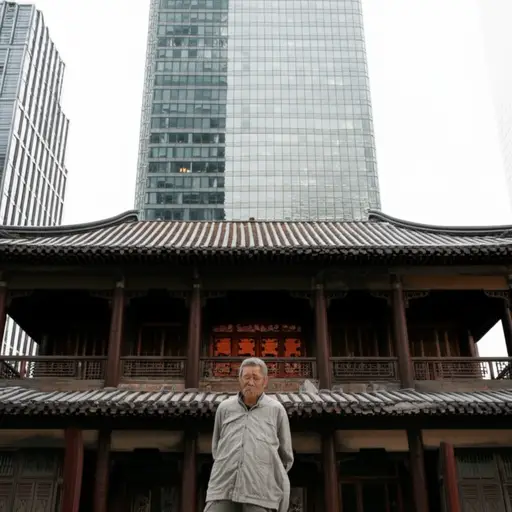 随着城市现代化，旧的传统正在慢慢消失。