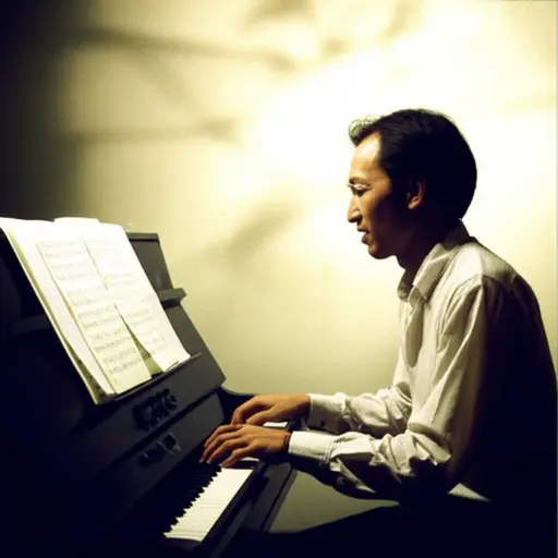 他为这部电影写了一首优美的歌。