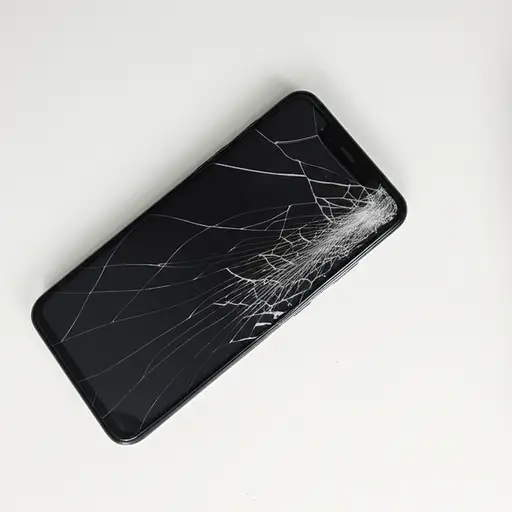 我的手机不再响了，它坏了。