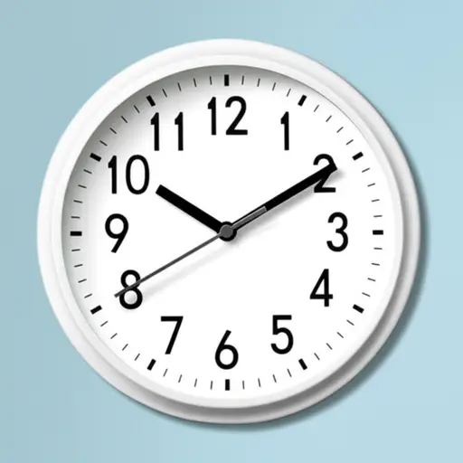 现在是两点十分。