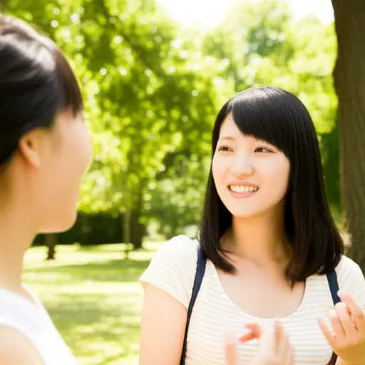 她是个非常好的人，最重要的是，她真的很开朗。