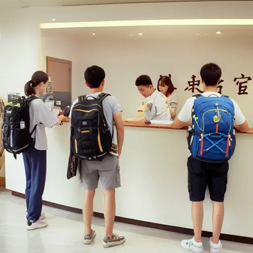 这个旅馆主要被背包客使用。