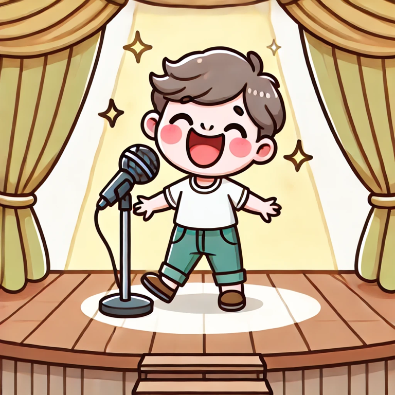 我会唱英文歌。