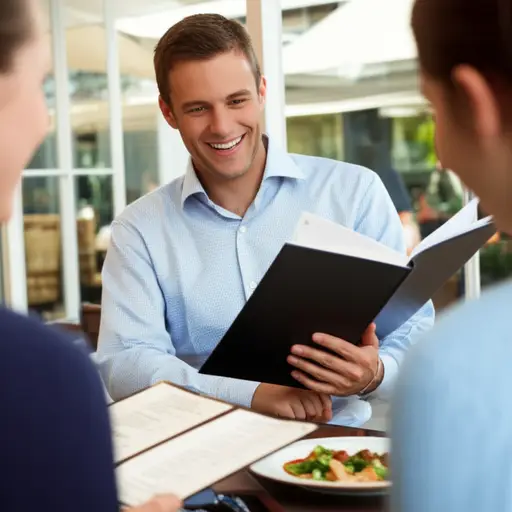 彼得向我们推荐了一家很棒的餐厅。