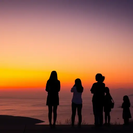 天色渐晚，我们该走了。