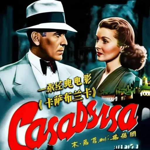 《卡萨布兰卡》是我最喜欢的电影。
