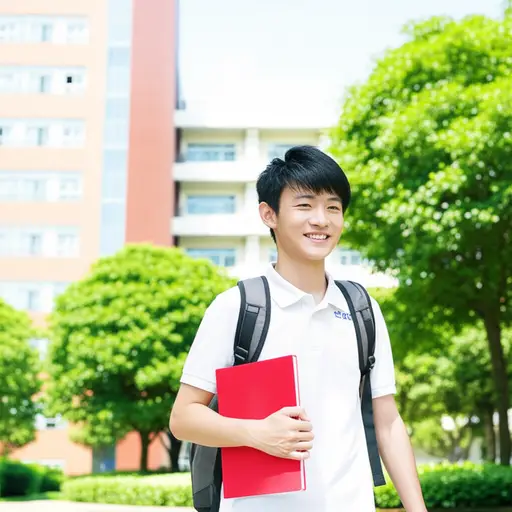 我喜欢我的学校生活。