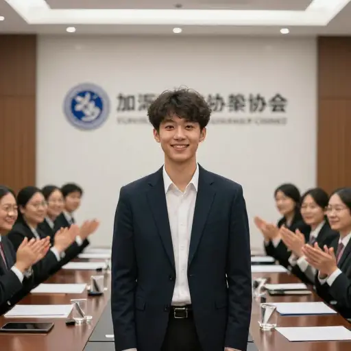 上周我帮忙发起这个协会时感到自豪。